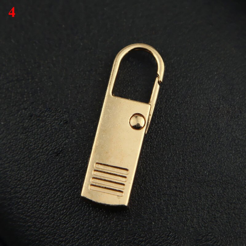 8PCS Alloy Universal Zipper Puller for Clothing Zip Fixer Removable Zipper Slider DIY Sewing Instant Repair Zipper For Bags: 4