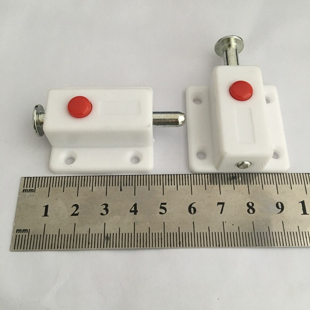 10pcs/lot Good Door Bolts Latch Lock For Door Window Cabinet Box Cupboard Slide Locker Home Safety Bolt
