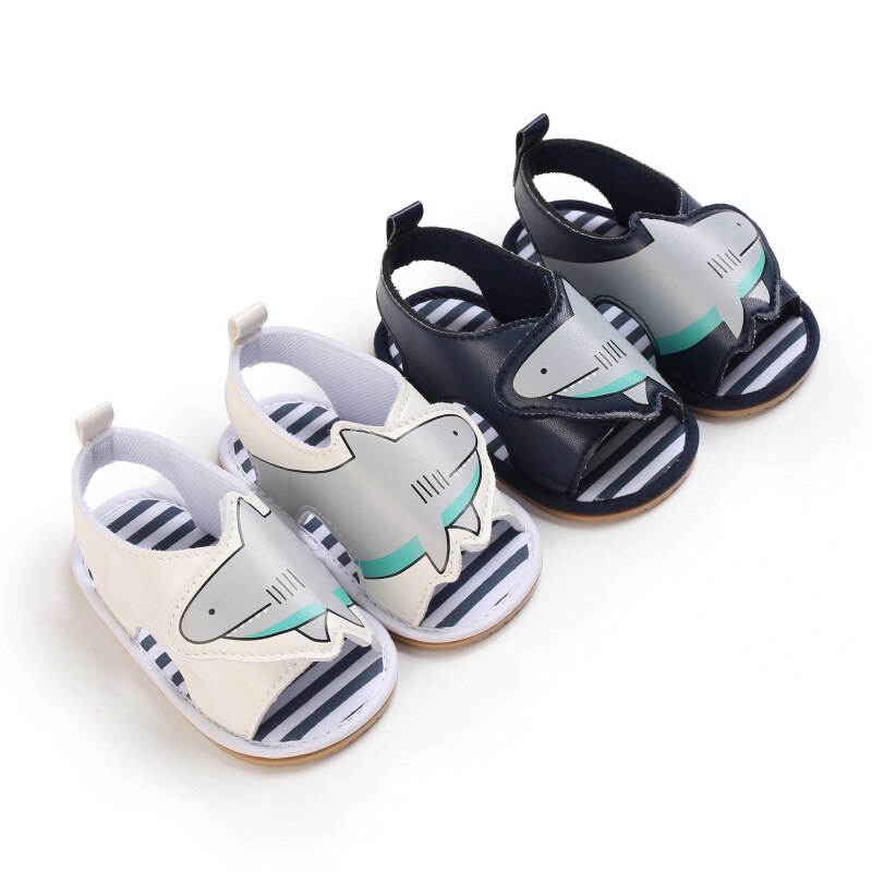 2021 nuovi sandali antiscivolo per bambini in PU estate bambino bambini ragazzi sandali da cartone animato Sneakers scarpe da bambino Prewalker per bambini
