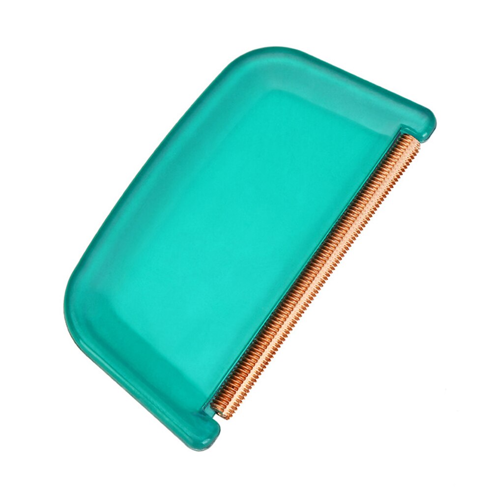 Draagbare Lint Remover Fuzz Stof Scheerapparaat Voor Trui Wollen Jas Kleren Fluff Stof Scheerapparaat Brush Tool Fur Remover: green