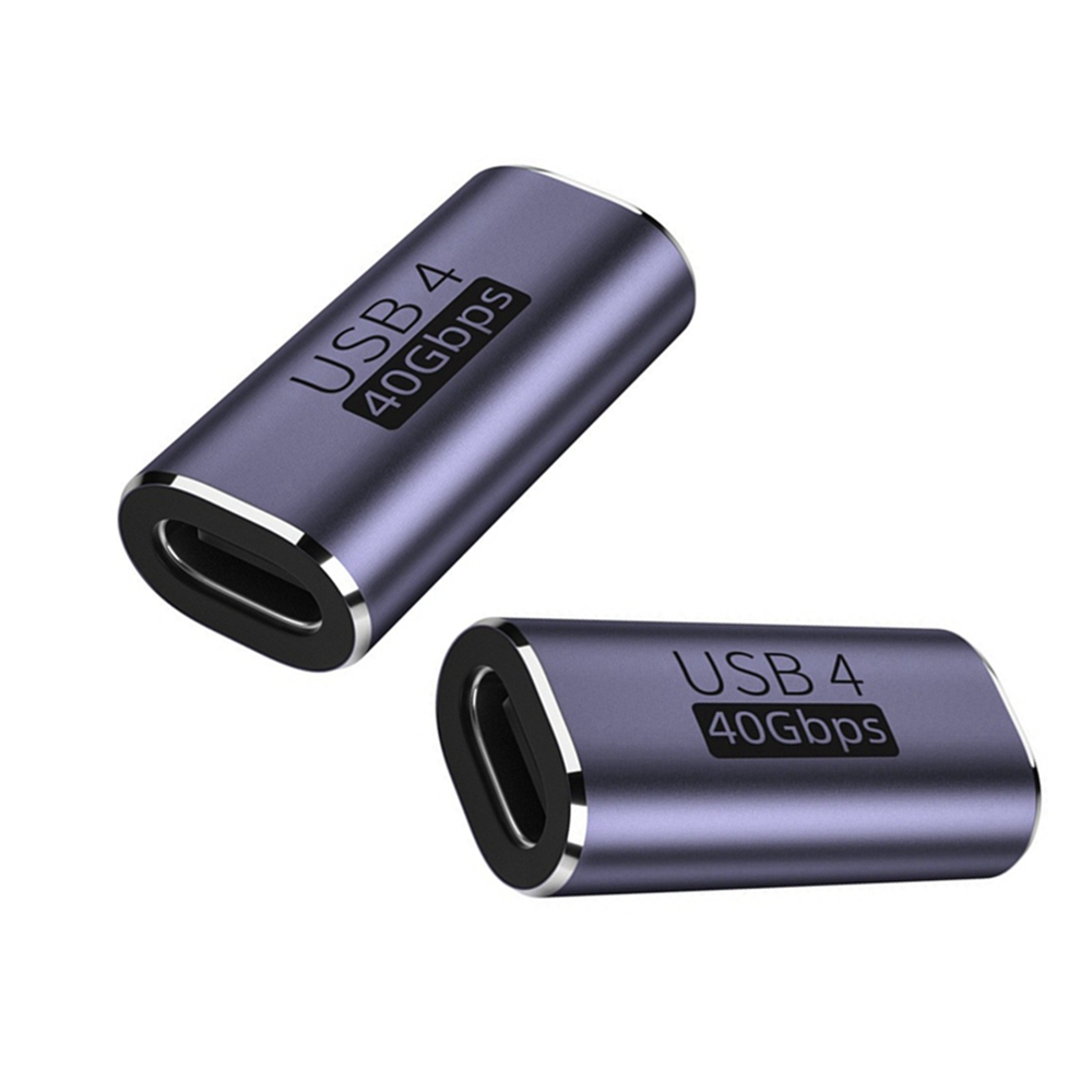 40gbps Pd 100w usb c winkel 90 grad adapter thunderbolt 3 4 usb4 typ c Männlich/Weibliche auf buchse konverter 8k @ 60hz 1PCS: Blue