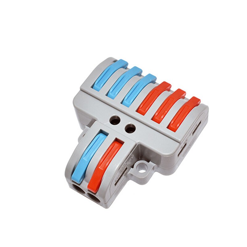 SPL-42/62 Mini Fast Wire Connector Universal DIY Wiring Cable Connector Push-in Conductor Terminal Block PA66 Fast Connectors