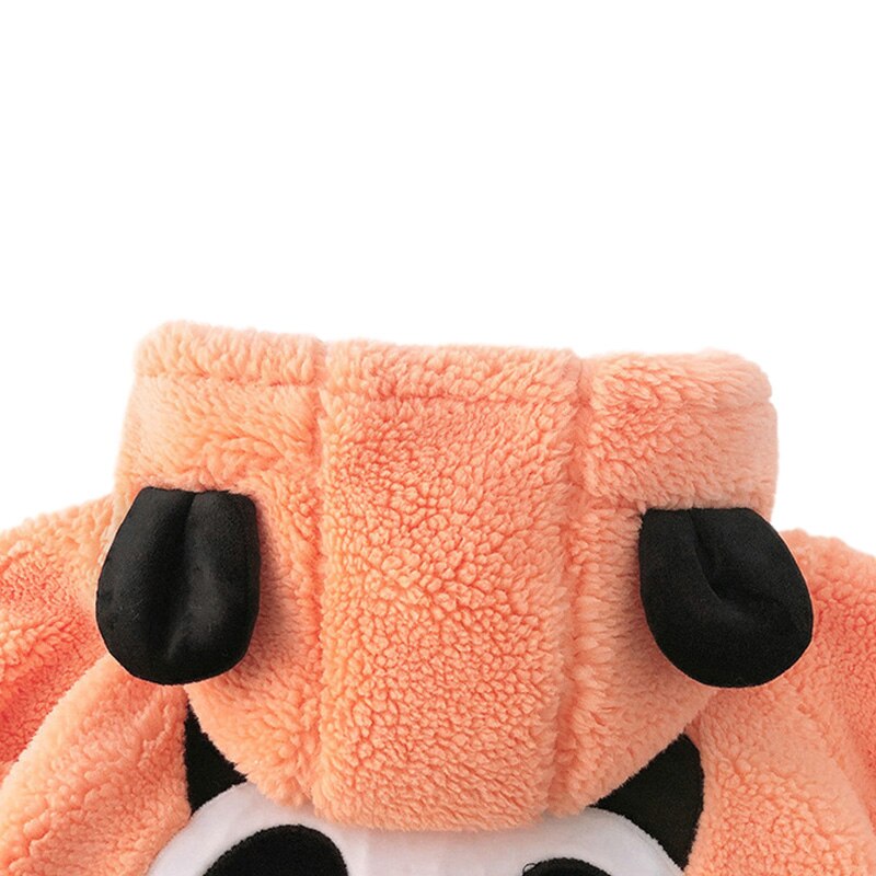 Schattige Baby Jas Jas Winter Herfst Cartoon Hooded Fleece Pluche Dikke Kinderen Jassen Bovenkleding Baby Meisje Jongen Kleding