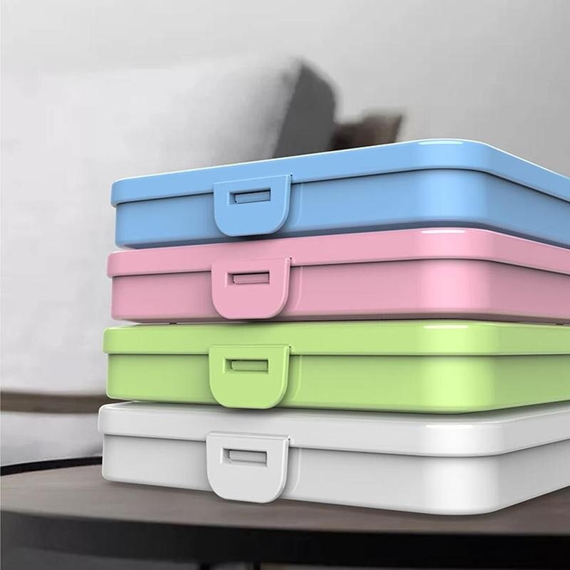 1Pc Bespaart Box Maskers Houder Doos Maskers Besparen Opslag Vochtbestendige Stofdicht Draagbare Plastic Cover Voor Wegwerp Bespaart doos Maskers
