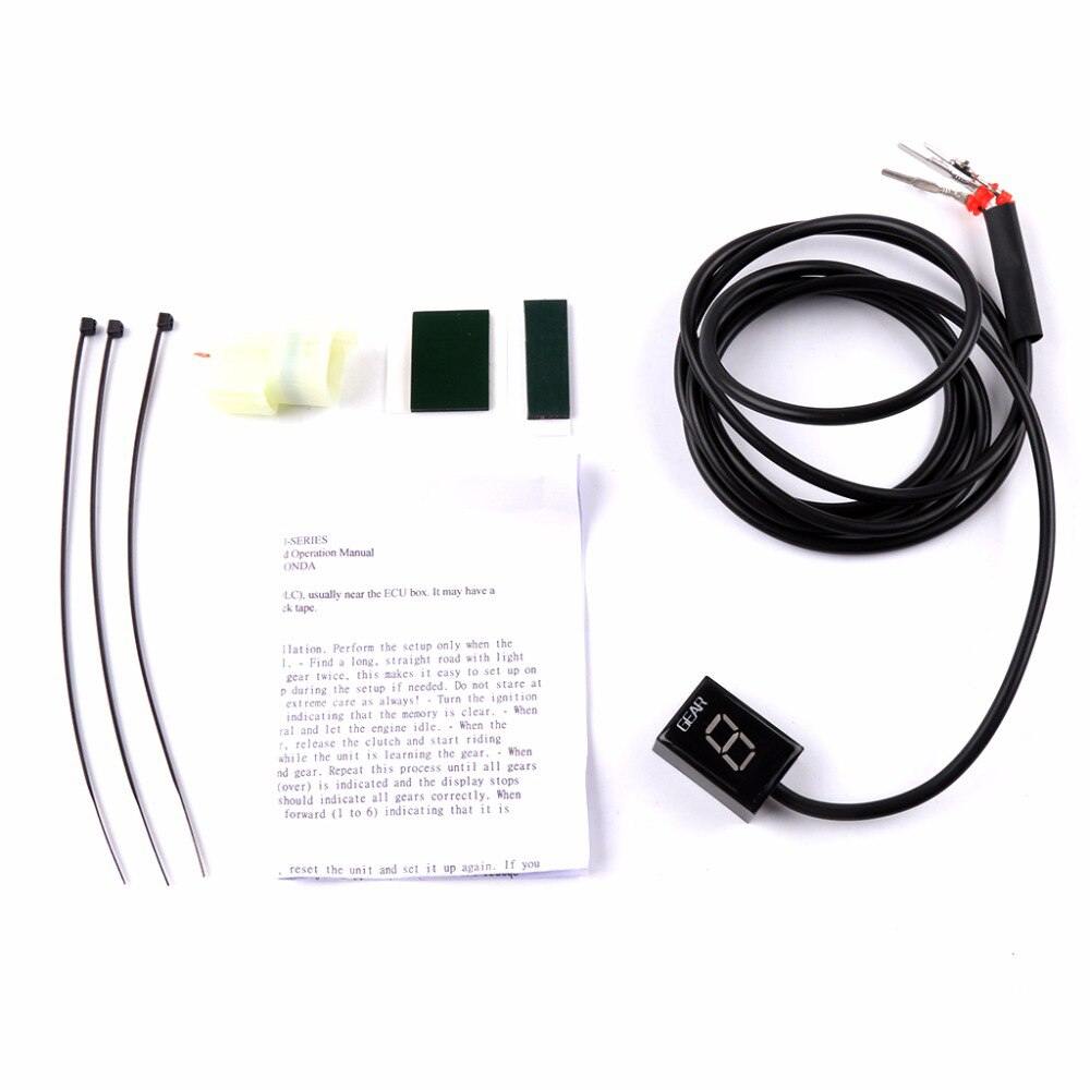 Indicador de marchas de velocidad para motocicleta Kawasaki, montaje directo de la Ecu de 1-6 velocidades para Kawasaki Z300, ER6N, Z1000SX, Ninja 300, Z1000, Z800, Z750