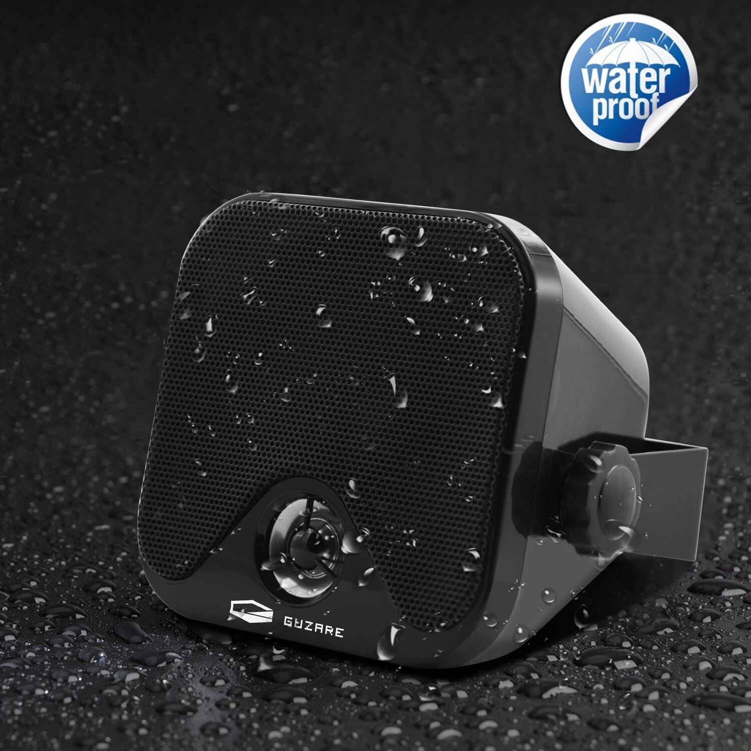 2Pairs 4" Waterproof Marine Boat Speakers Heavy Duty Box Surface Mount Outdoor Speakers For ATV Pool Truck Golf Cart Motorcycle