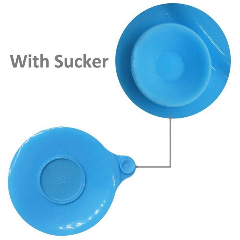 2 Pcs Bad Afvoer Bad Stopper, Siliconen Tub Drain Stopper Cover Bad Plug Universele Gebruik Voor Badkamer, wasserij, Keuken (Blauw, Gr