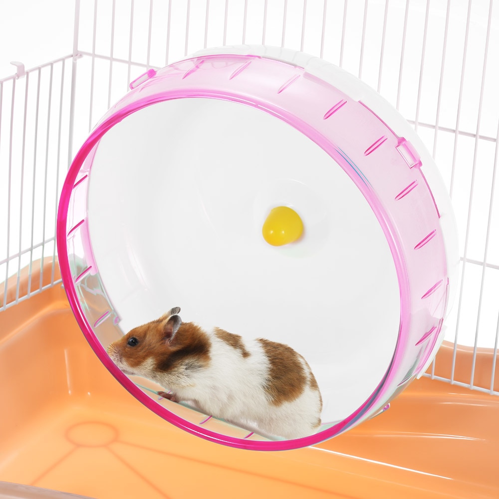 8.3inch Hamster Mice Gerbil Rat Exercise Wheel Spinner PP Run Disc Small Animal Pet Toy
