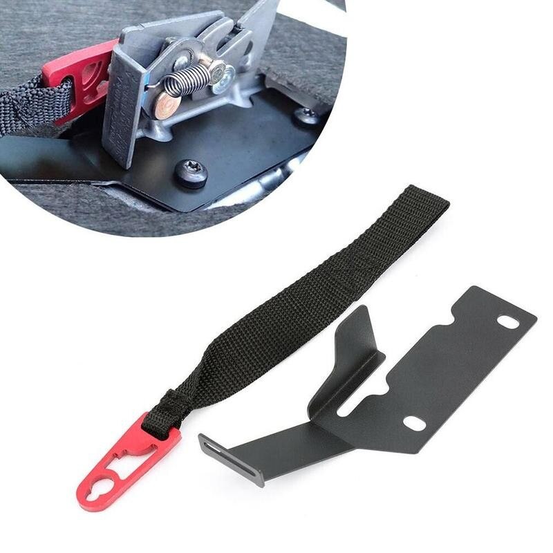 Auto Achterbank Release Strap Auto Truck Achterbank Aanpassing Release Pull Cord Staal Beugel Auto Interieur Accessoires