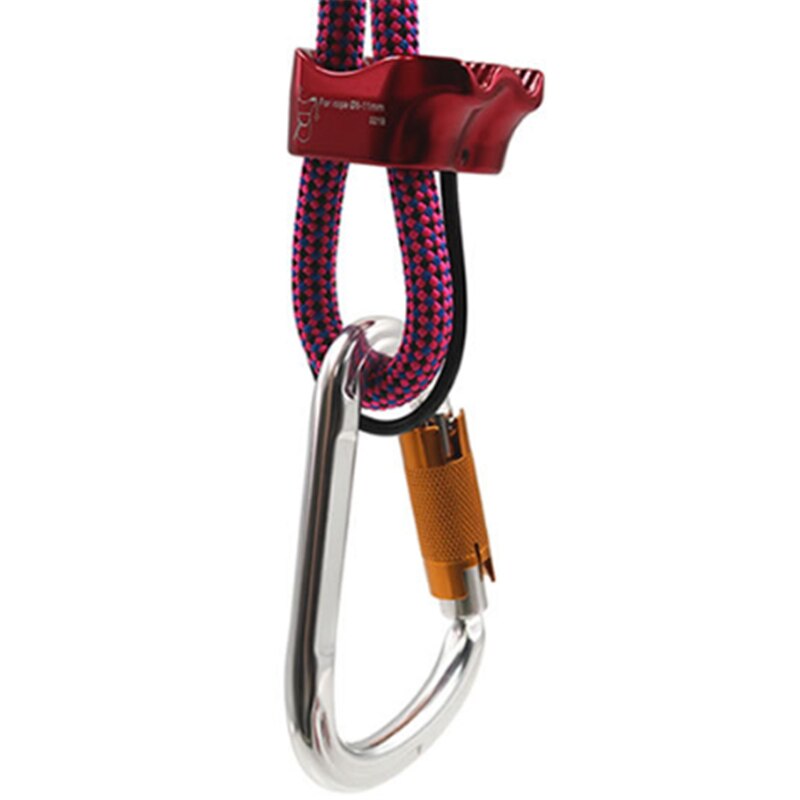 1pcs Descender Rappelling Rock Climbing Belay Rescue Device For Rope Mountaineering Outdoor Rock Climbing
