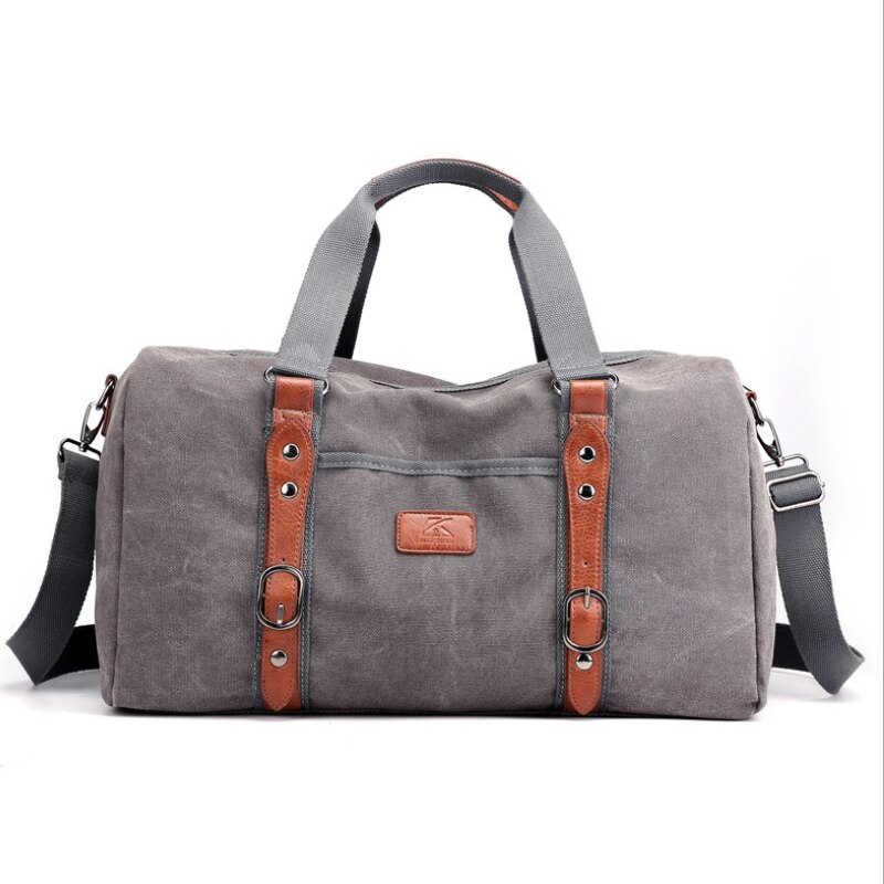Bolso de mano deportivo para hombre, bolsa de viaje neutral para actividades al aire libre: Grey
