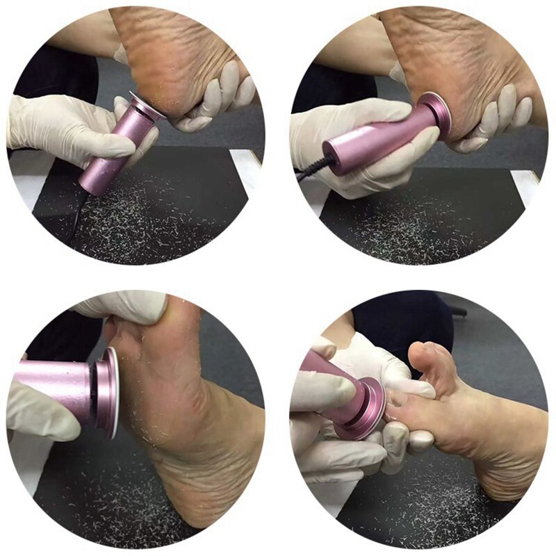 120 pièces de rechange papier abrasif disques Pad pour électrique pied fichier callosités dur mort peau dissolvant meulage pédicure outil