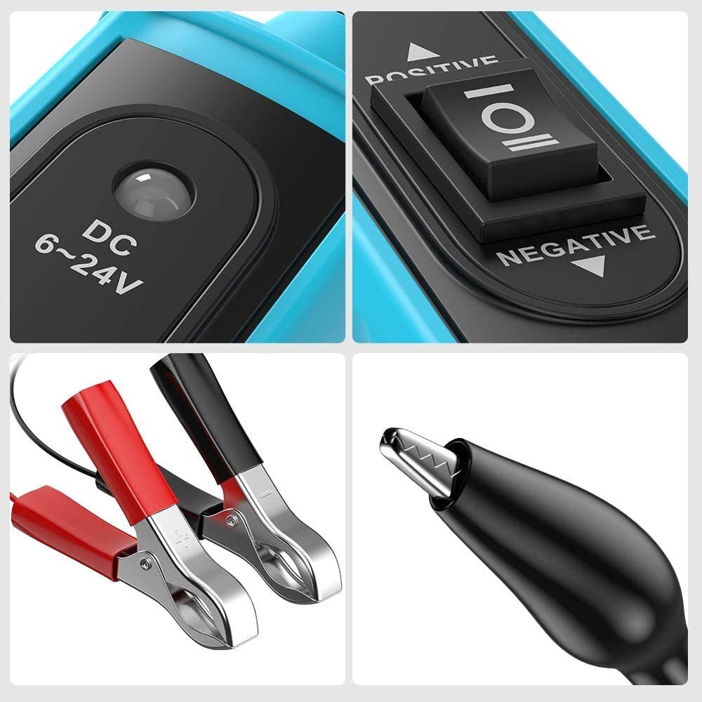 EM285, probador de circuito eléctrico automotriz, herramienta de prueba de sistema eléctrico de coche, herramienta de detección de Circuito automático 6-24V DC