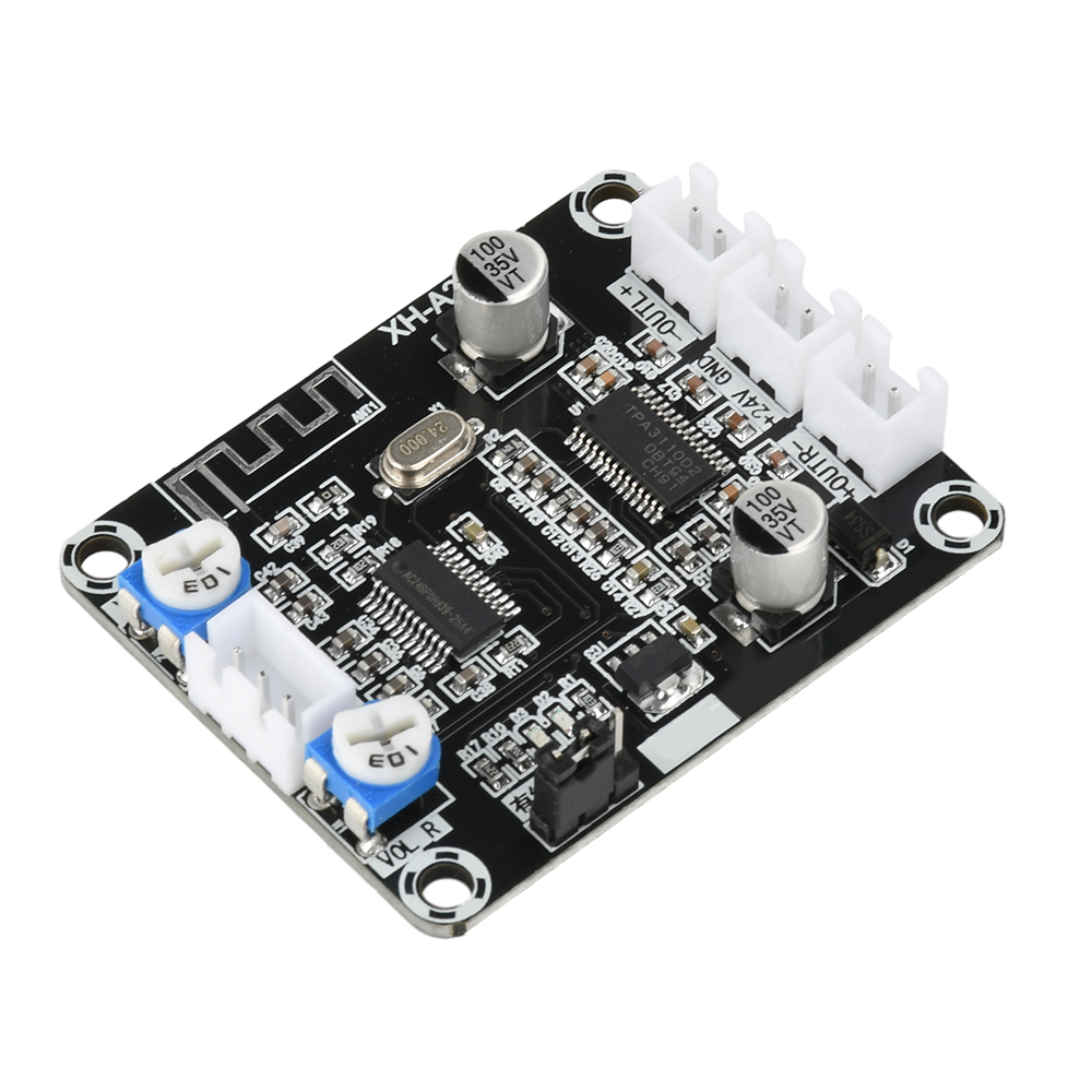 DC12~24V Bluetooth Audio Amplifier Module XH-A244 Digital Amplifier Board 2.0 Dual Channel 30W*2 HiFi Stereo Amplifier