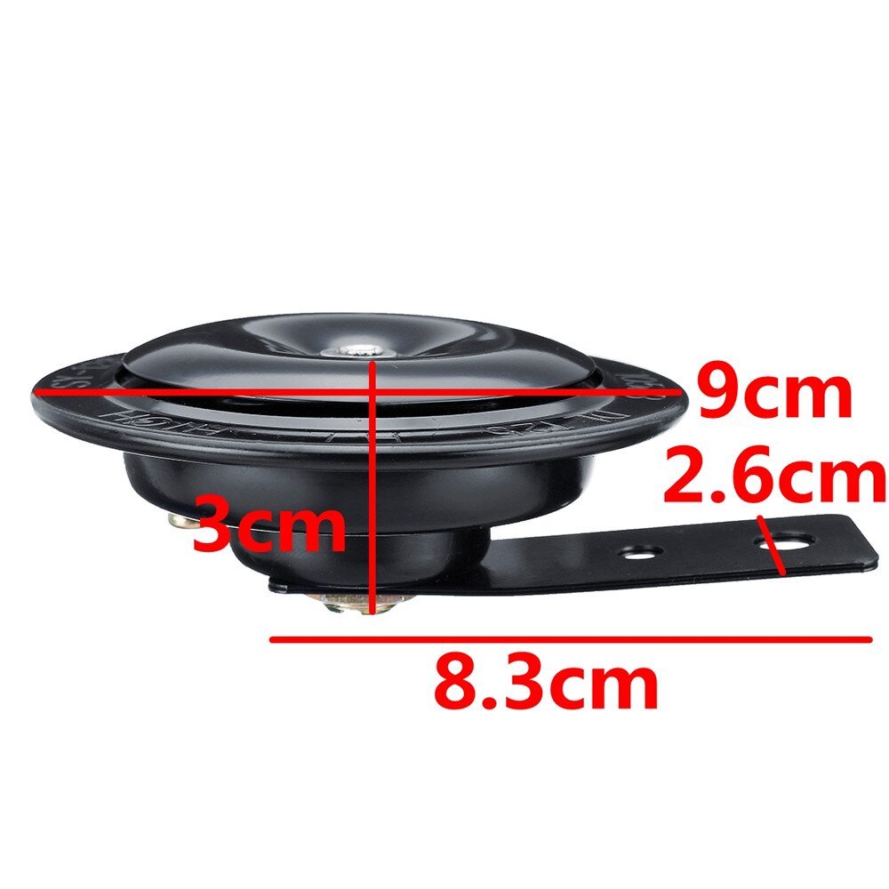 12v motorcycle horn Universal Waterproof Electric Horn 12V 105db Motorcycle Motor Scooter Loud Sound