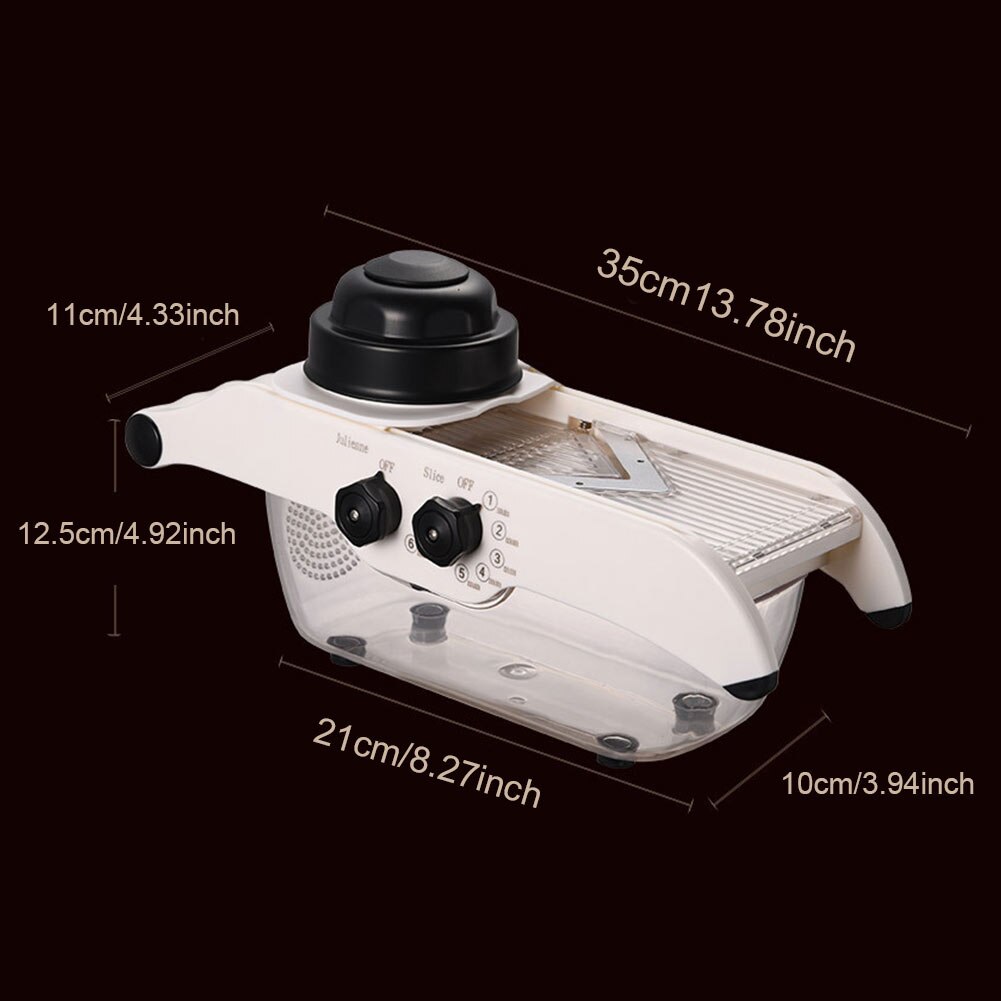 Vegetable Chopper Mandoline Kitchen Tool Thickness Adjustable Potato Peeler Cheese Restaurant Carrot Grater Manual Fruit Slicer