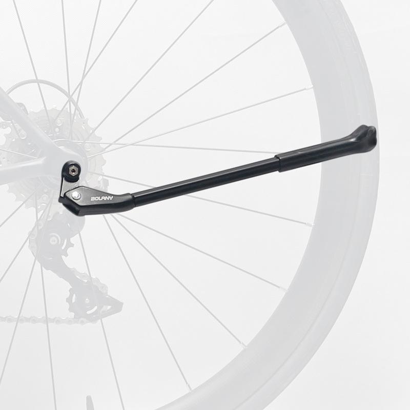 Pata de cabra ajustable para bicicleta, soporte lateral para bicicleta de montaña y carretera, 36-42cm