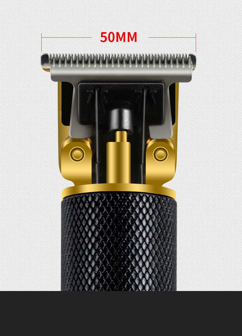 100-240V Pro Hair Clipper Rechargeable Beard Trimmer for Men Kids Barber Hair Cutting Machine Razor Cordless 0mm T-blade Cutter