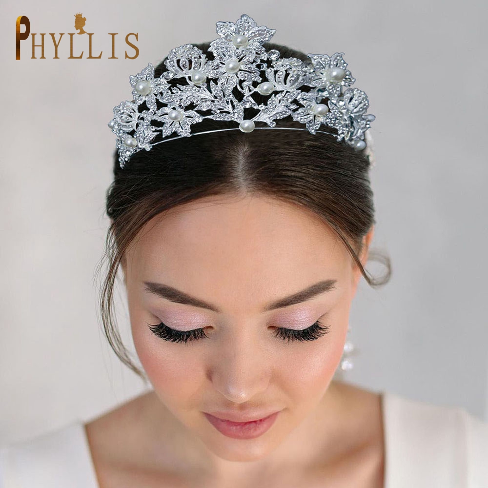 A13 Barok Kristal Bruids Sieraden Sets Strass Bruiloft Afrikaanse Kralen Sieraden Set Vintage Kronen Ketting Oorbellen Sets