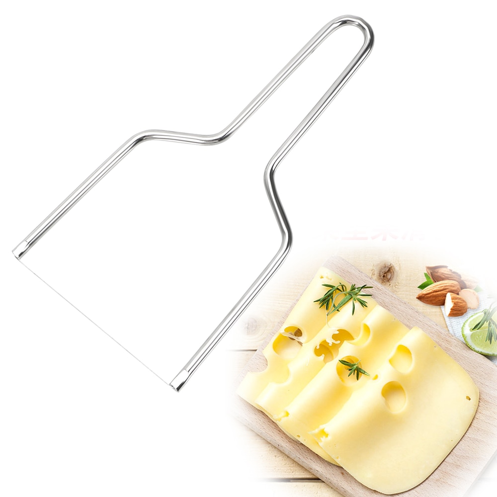 NICEYARD Butter Cutter Knife Board DIY Practical Durable Multi Functional Cheese Slicer Stainless Steel Eco-friendly