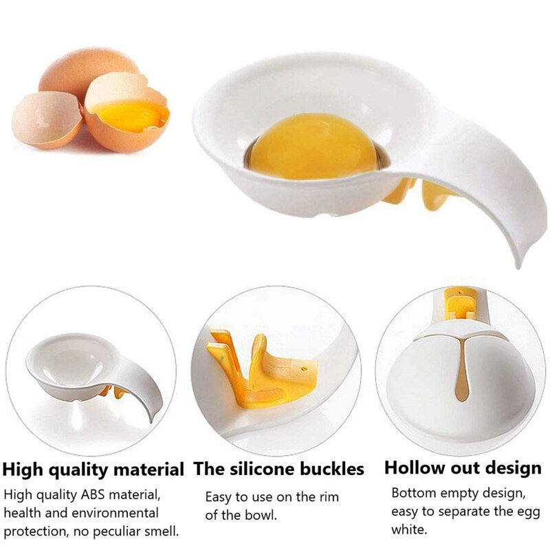 Kitchen egg white separator egg yolk separator