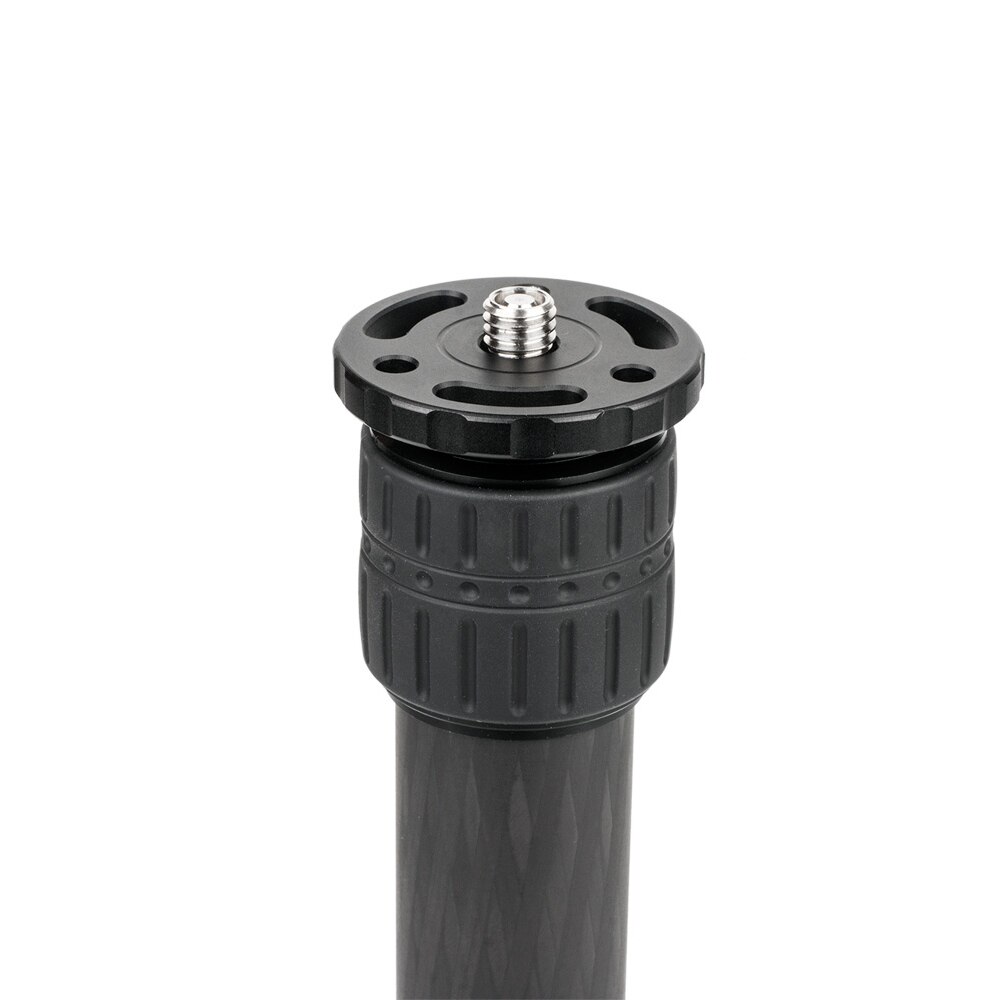 Andoer ER252 25mm Tube Diameter Carbon Fiber Tripod Extender 2-Section Center Column Extension Tube