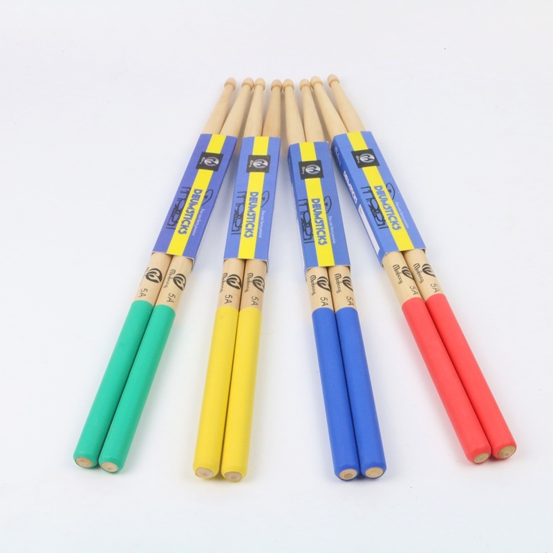 2 Pcs Drumstick 5a/7a Drum Sticks Anti-skid Hard Wooden Drum Sticks Musical Instrument Music Band Accessories