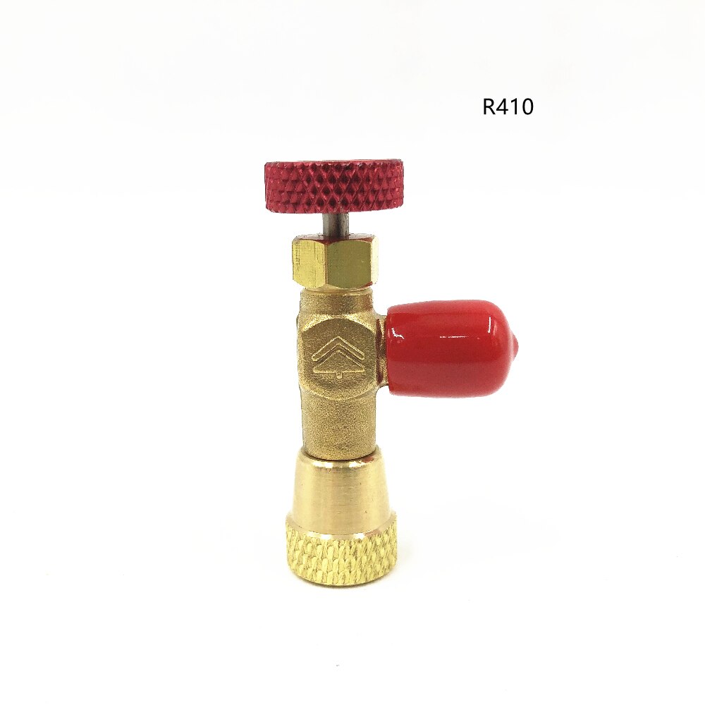 Refrigeration Tool liquid safety valve R410 R410A R22 air conditioning refrigerant 1/4 &quot;Safety Adapter Air conditioning repair