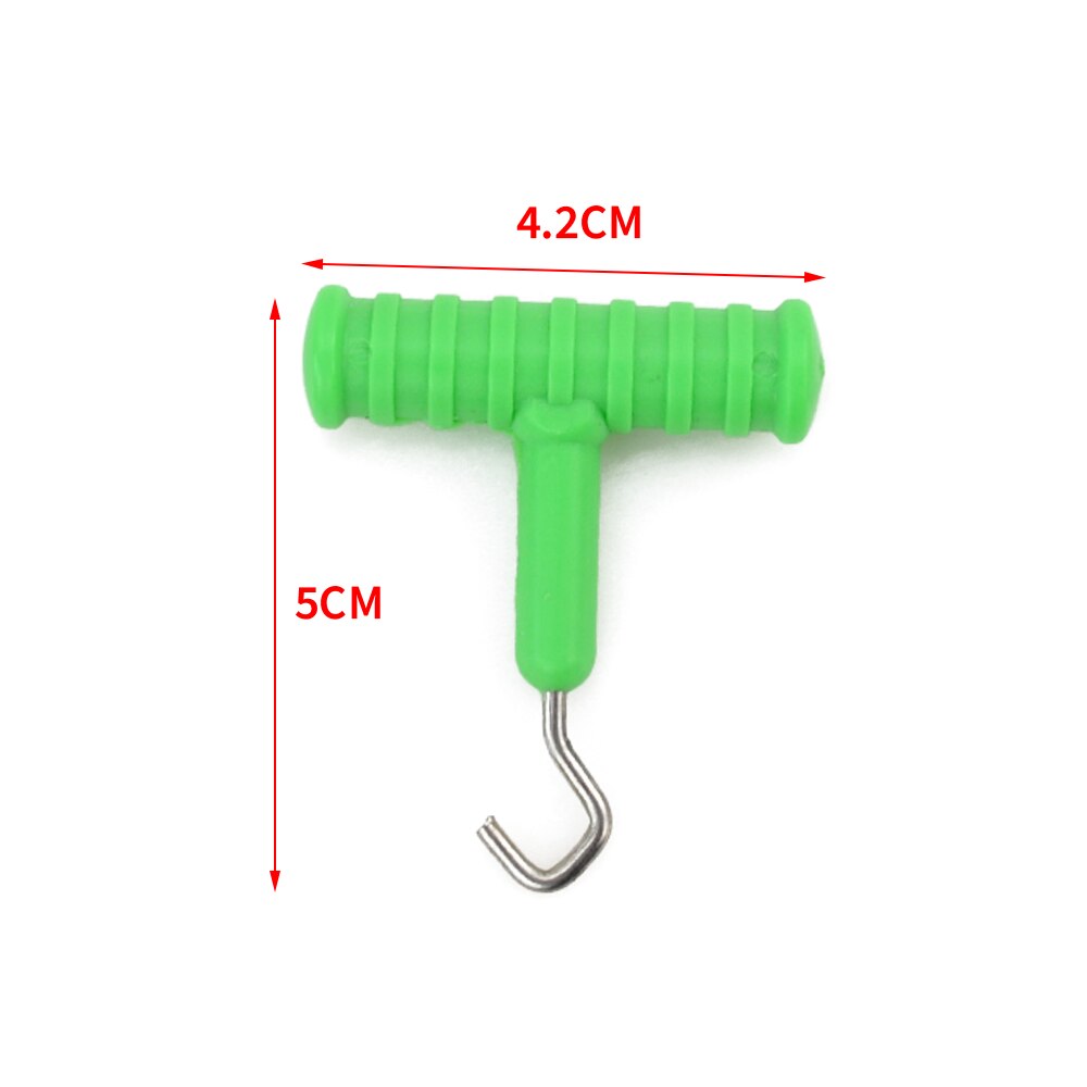 2 x Carp Fishing Rigs Knot Puller Hook Line Knot Puller Hair Rig Knot Tool Fishing Tackle Accessories