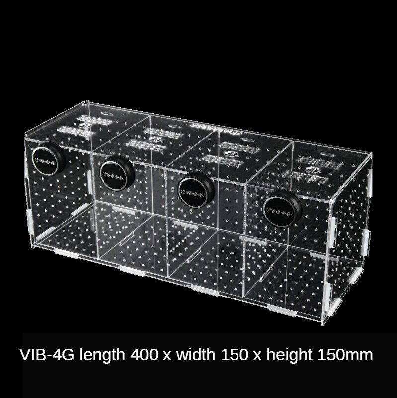 DW Aquarium Acrylic Isolation box Fish Bowls Tank Breeding magnetic Isolation Combination Box Suitable for glass within 15mm