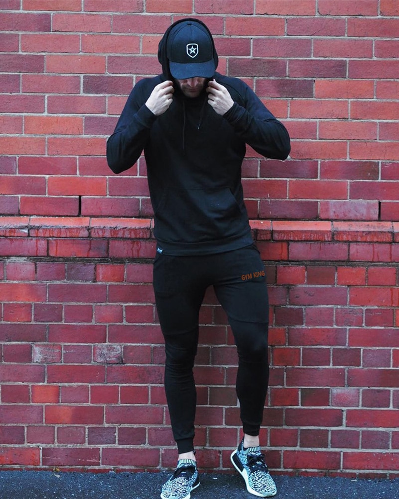 Herre joggerbukser skinny casual bukser bukser top herre joggingbukser