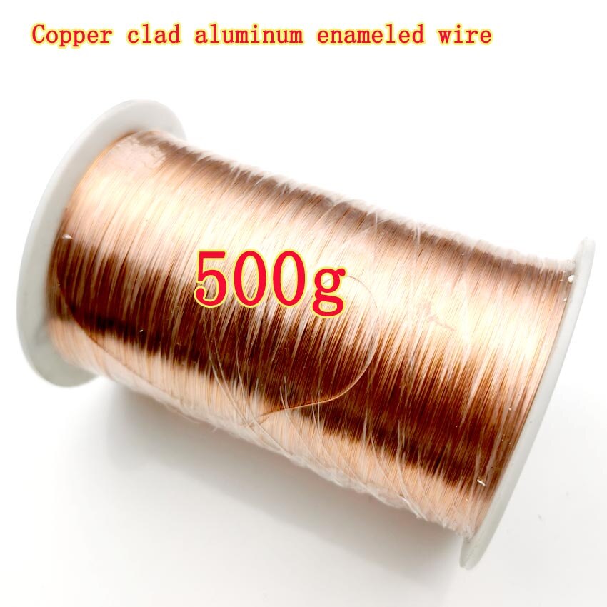 0.5kg/ parti qa -1/155 direktsvetsad kopparbelagd aluminium emaljerad tråd polyuretan cca emaljerad tråd 0.13-1.20 emaljerad cca tråd