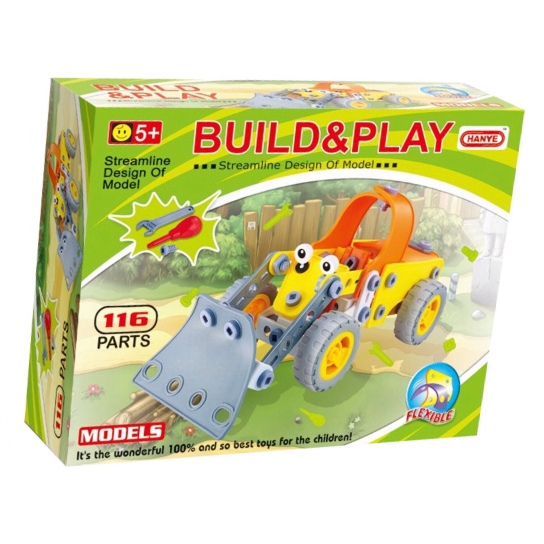 Hanye Vidali Trainer Puzzle Build and Play Dozer J108A