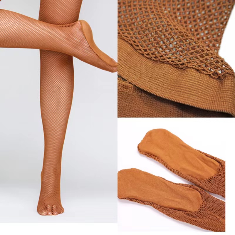 Collant a rete professionale a rete dura da donna vestito da ballo latino da donna sala da ballo calze da ballo latino collant latino elastico
