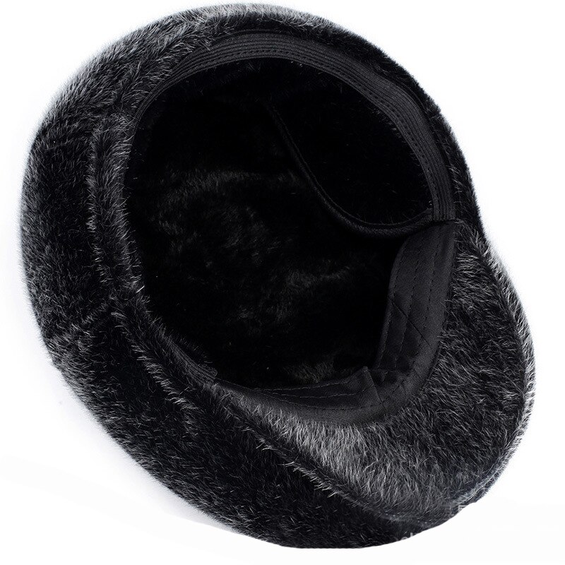 Winter Old Man Hat Dad Cap Middle-aged Men's Winter Hat Seniors Forward Cap Ear Protectors keep Warm Caps