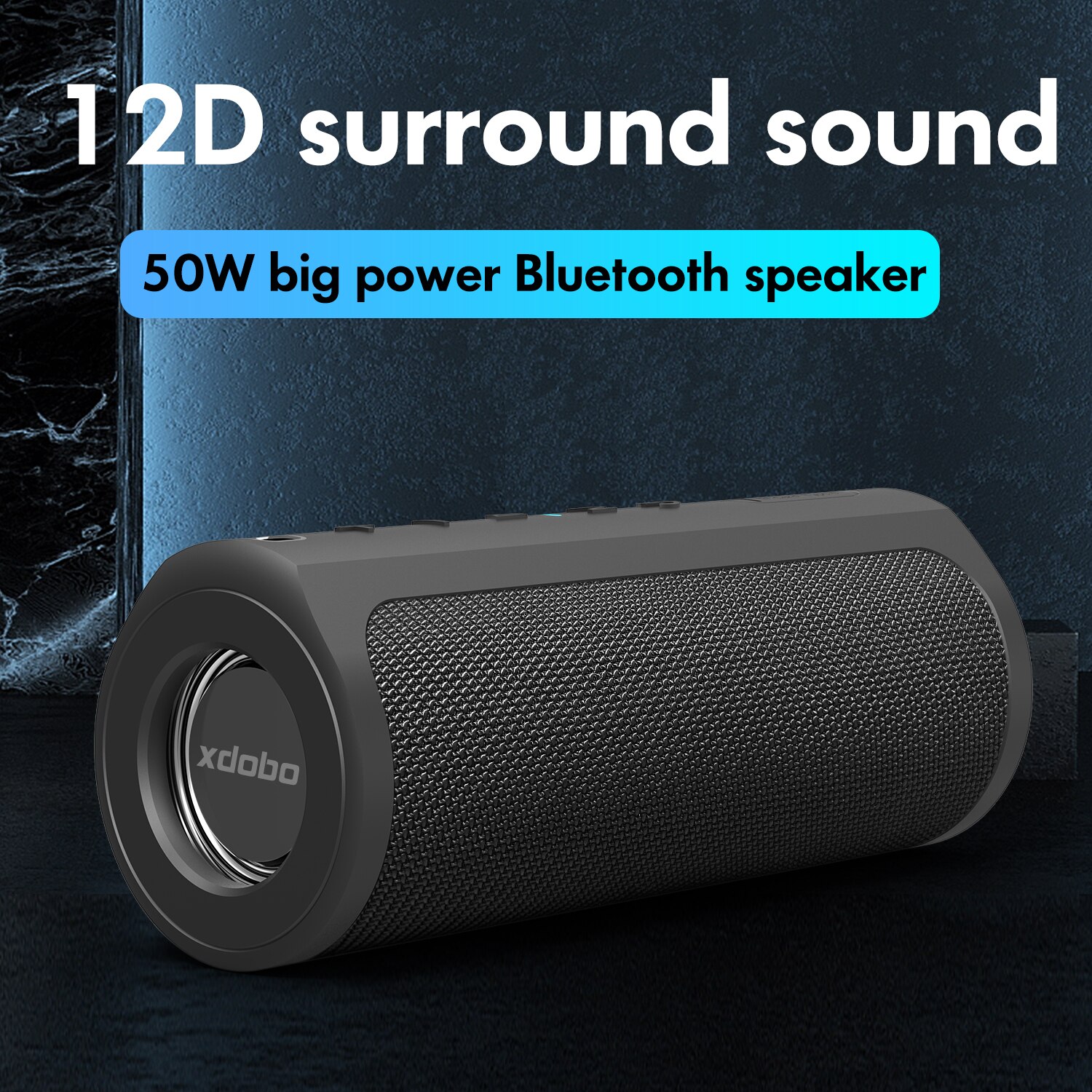 Xdobo Hero 1999 – haut-parleur Portable sans fil, Bluetooth, boîte de son stéréo TWS Boombox TF, Port AUX USB, batterie externe