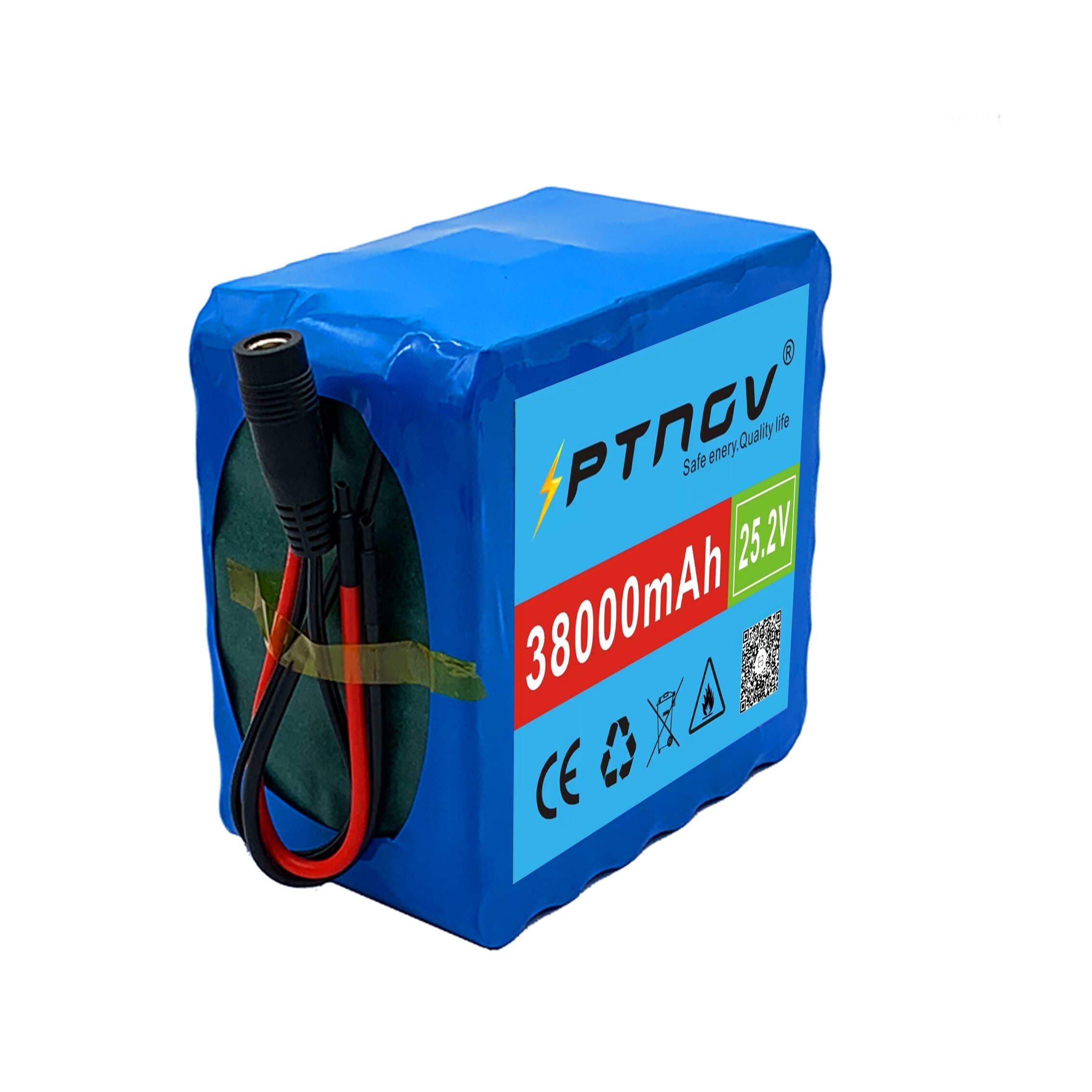 24V 38ach 6S5P 18650 akumulator litowo-jonowy 25.2v 38000mAh elektrycznego roweru motoroweru/elektryczny/akumulator litowo-jonowy + ładowarka 2A