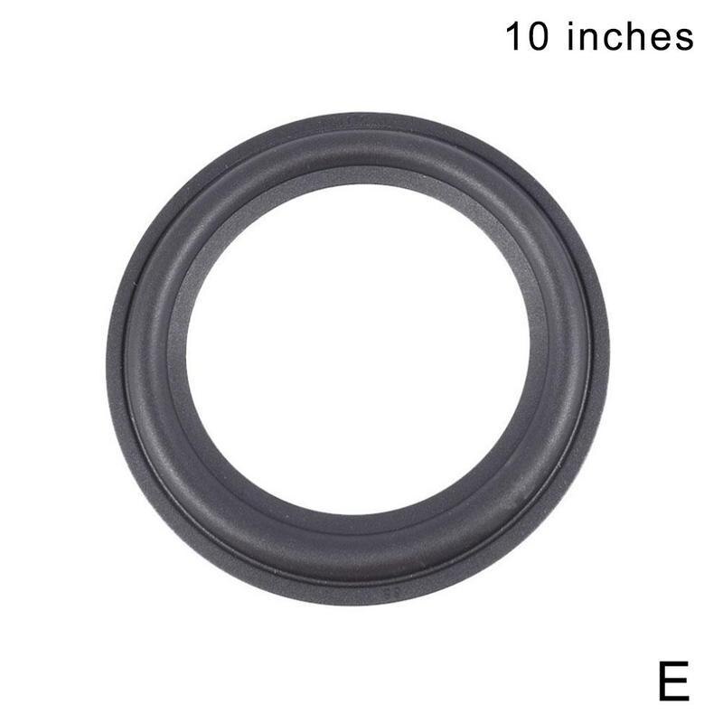 3/4/5/6/6.5/8/10/12 inch Elastic Rubber Edge Ring For Speaker Ring soft N7B3 Repair Edge durable Woofer Surround H6I6: E