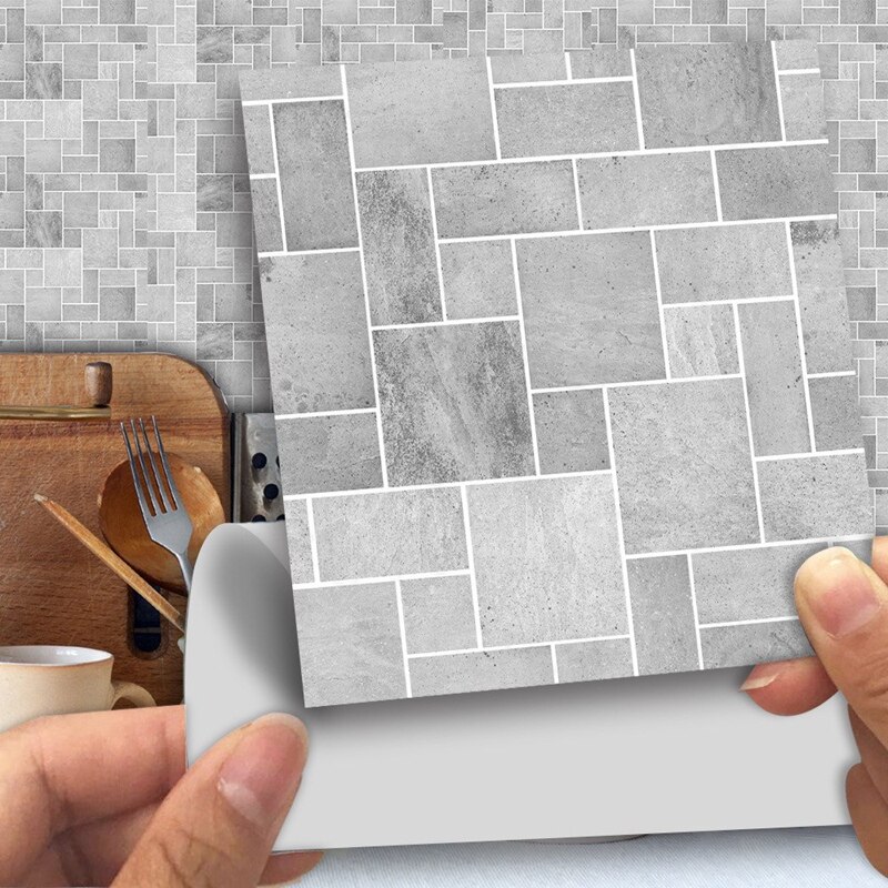 25PC 3D Wall Panels for Living Room Brick Stone Wall Papers for Room Bedroom Home Decor Waterproof Self Adhesive Wallpaper 10X10