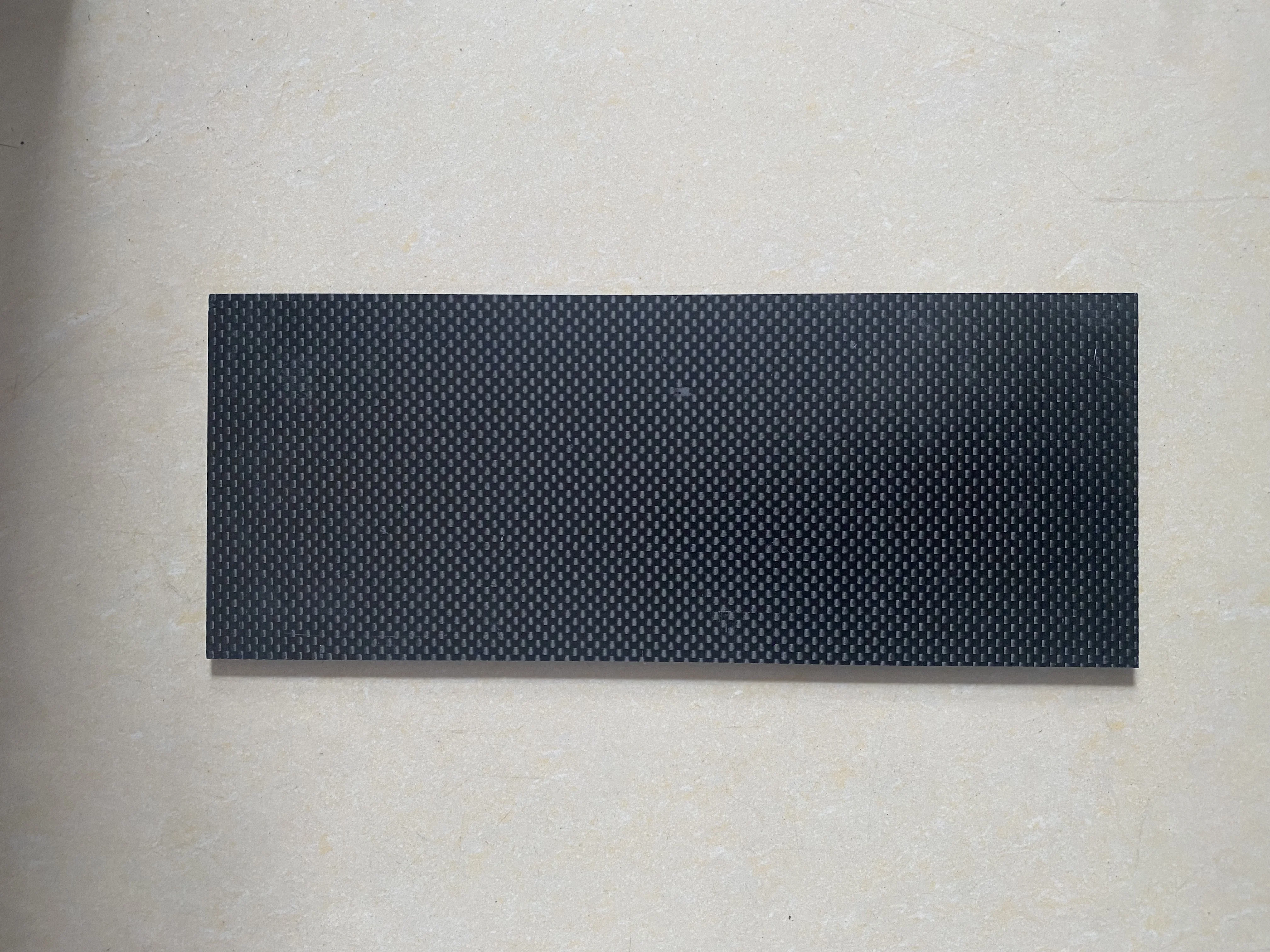1 stuk 100 mm x 250mm 3k zeer harde koolstofvezelplaten koolstofpaneelplaat 0.5mm-5mm dikte koolstofvezel modelmateriaal