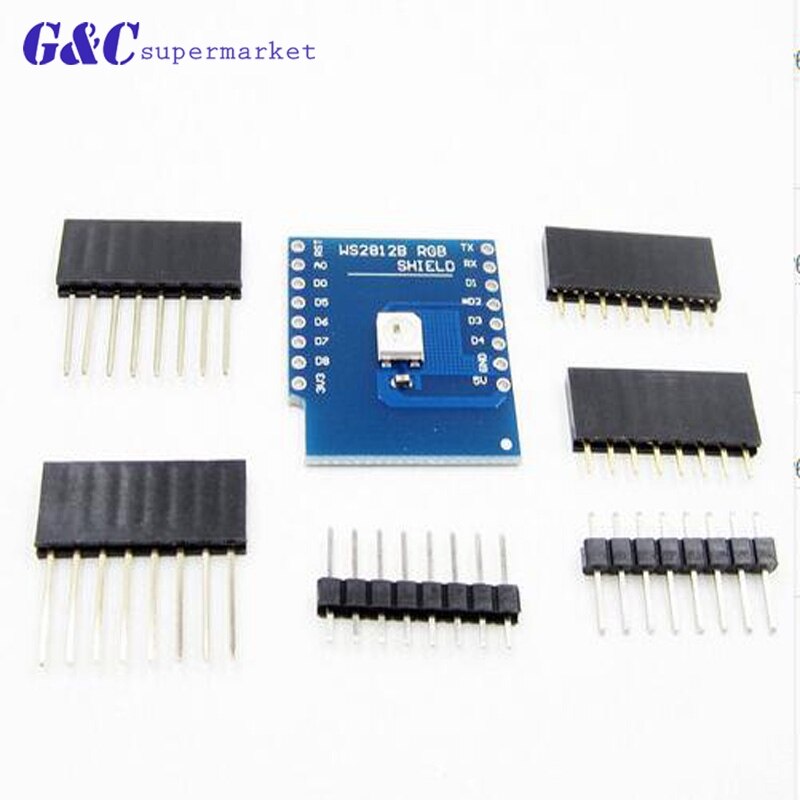 Esp8266 WeMos D1 Mini NodeMCU WiFi Entwicklungsboard ProtoBoard Shield: WeMos D1 WS2812