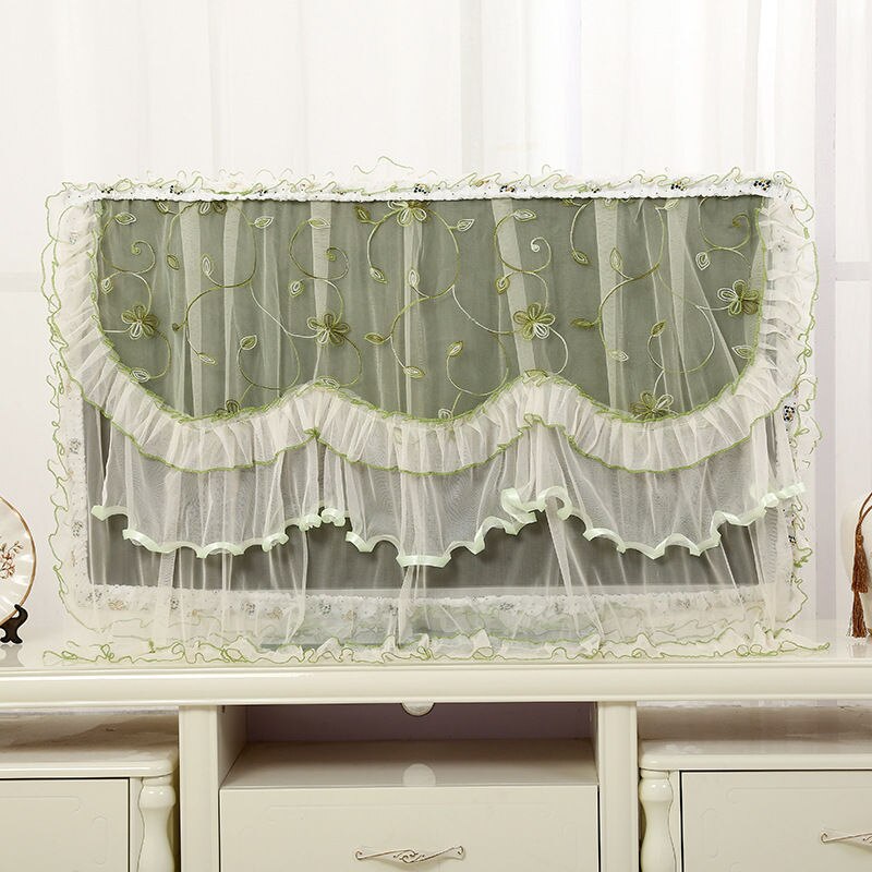 Home Textile Delicate Television Dustproof Covers LCD TV Screen Protector 32-70 Inch Hanging TV Dust Cover Wall Mounted TV Cover