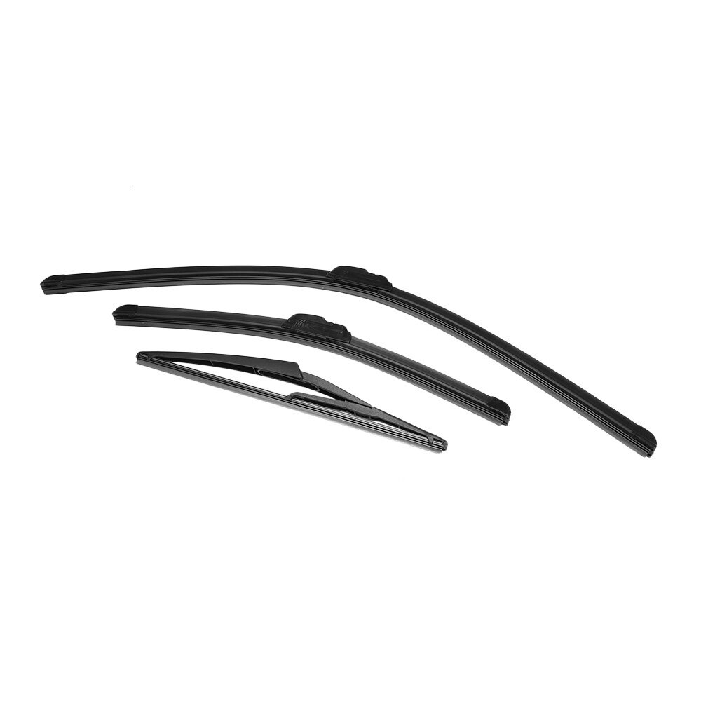 Juego de limpiaparabrisas de 67cm para coche, escobilla de limpiaparabrisas tradicional para Ford Mk6, piezas de repuesto, sistemas de limpiaparabrisas, herramienta de limpieza, 3 unidades
