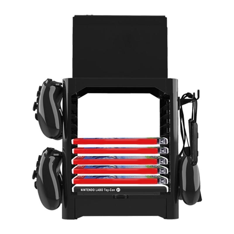 Disk Storage Tower Game Card Box Storage Stand Holder for Nintend Switch