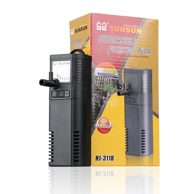 Sunsun 220V 50HZ Aquarium Fish Tank Multi Functional Water Pump Internal Filter HJ-111b HJ-311b HJ-411b HJ-611b