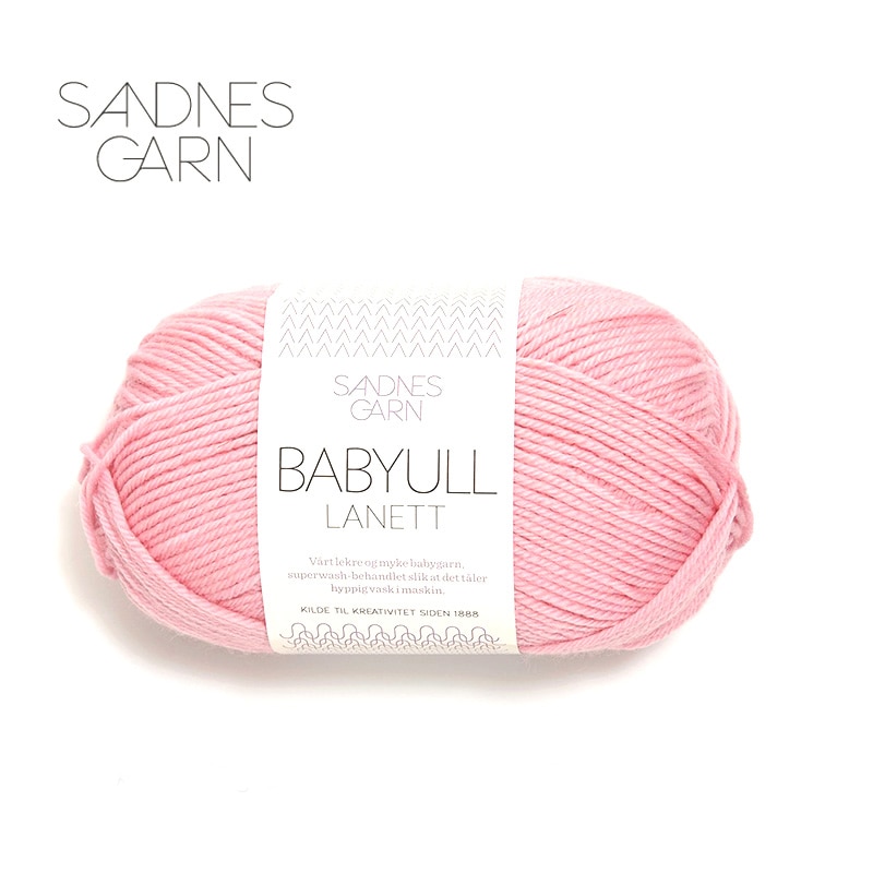 1*50g kugle sandnes garn babyull lanett garn merino uld garn håndstrikke garn