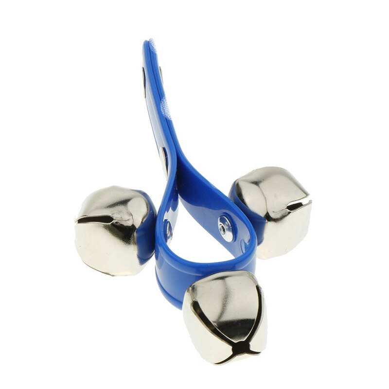 3 Jingle Bells Handbell Hand Shaker Kids Preschool Percussion Rattle To