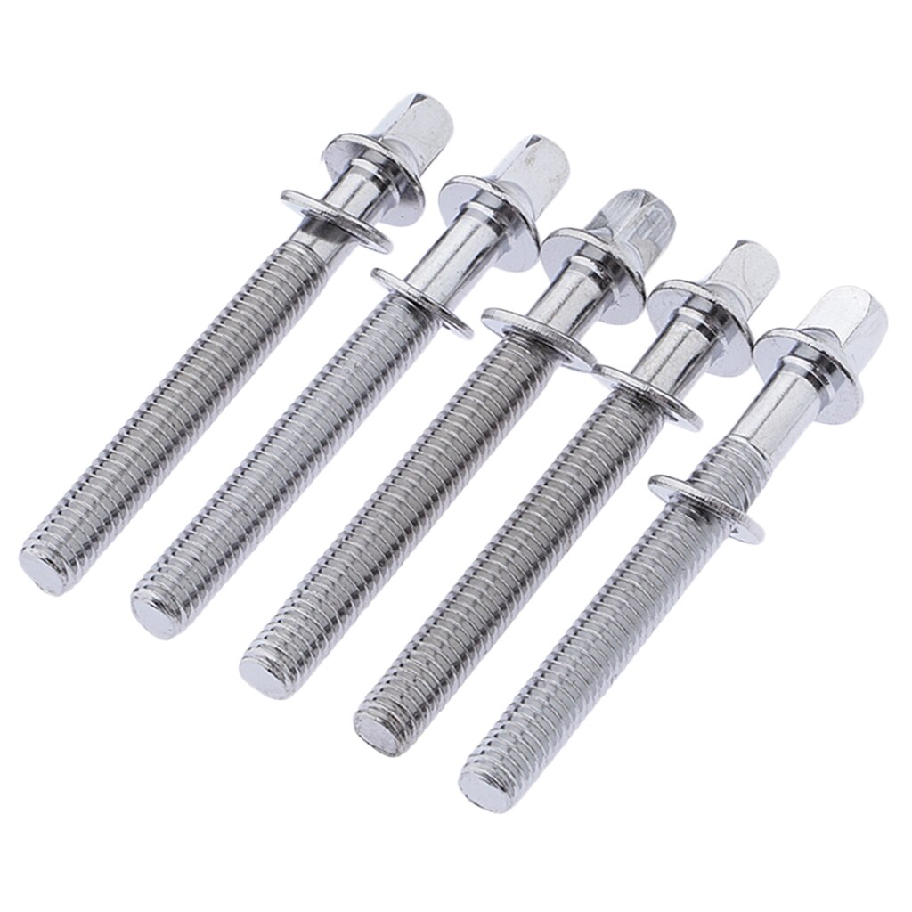 Varillas de tensión para tambor Tom, novedad, 45/55/65/75mm, 5 uds.