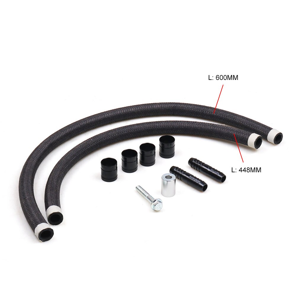 0.18L Aluminum Oil Catch Can Tank With Baffle Plate For Dodge Ram 1500 2500 3500 5.7L 6.4L HEMI BX102252