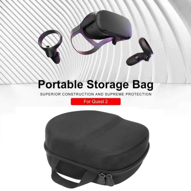 Bolsa de almacenamiento de viaje para Oculus Quest 2 VR, estuche protector de auriculares para Oculus Quest 2, Material EVA, accesorios duraderos para VR